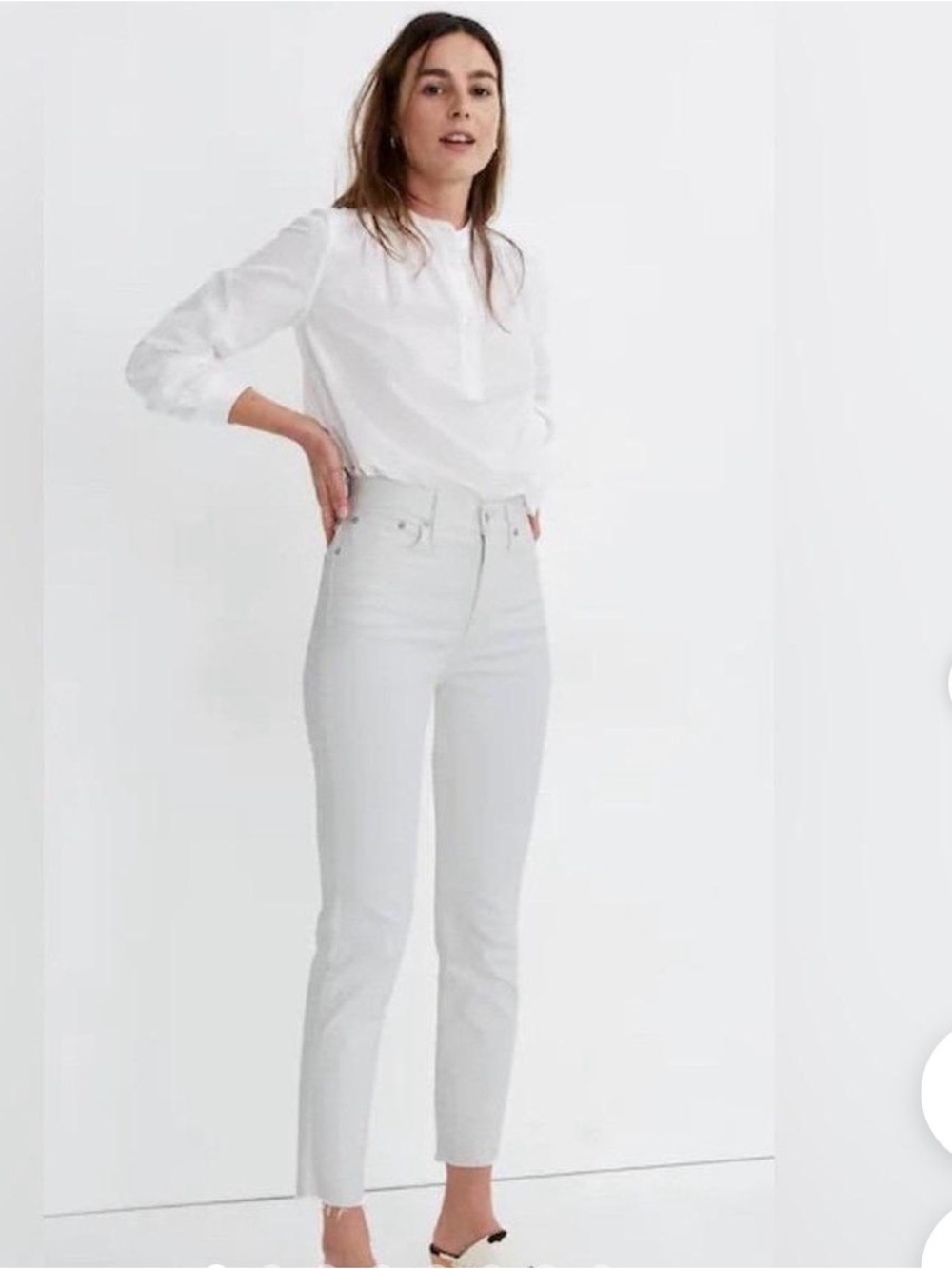 Madewell The Perfect Vintage size 25 in White